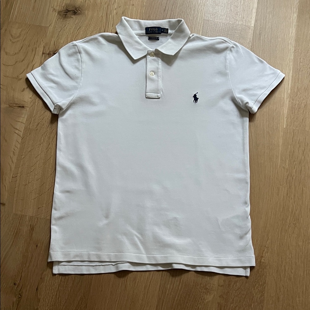 Polo by Ralph Lauren White Polo Boys Girls  Mens Ladies 
check measurements